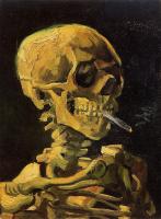 Gogh, Vincent van - Skull Smoking a Cigarette